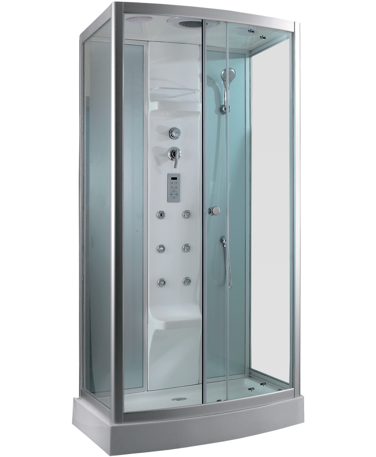 Душевая кабина Timo Lux TL-1501 110*95*230, турецкая баня хамам