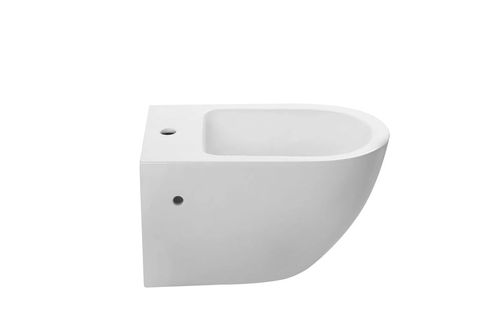 Унитаз - биде подвесное SantiLine SL-5058 белый