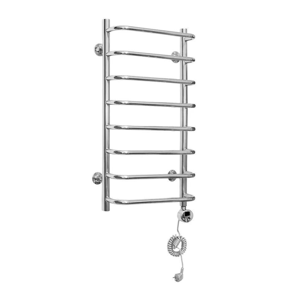 Полотенцесушитель электрический Domoterm Стефано П8 400x800 ER, хром