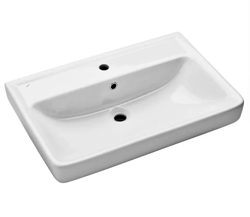 Тумба с раковиной Bellezza Сиена 70 напольная, 3 ящика, белая