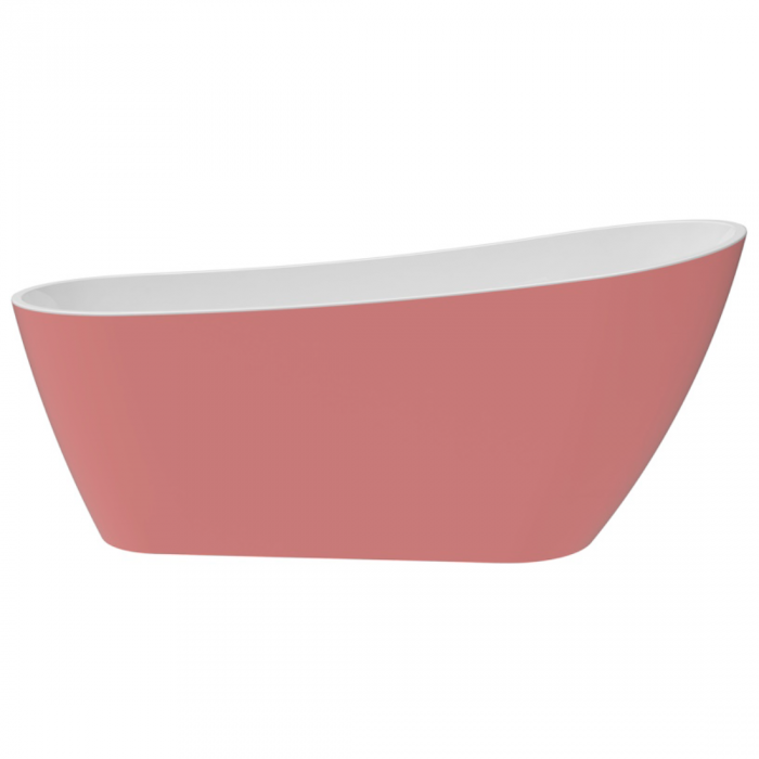 Ванна акриловая Delice Riviera 170х74 DLR440103P розовый матовый