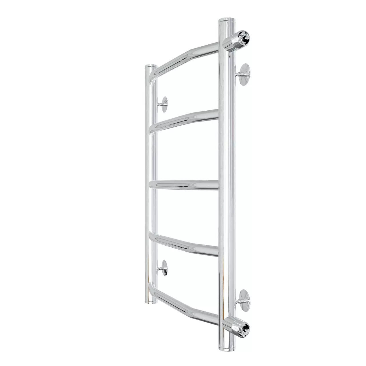 Полотенцесушитель водяной Laris Виктория П5 500х600 МЦ-1 боковой, хром