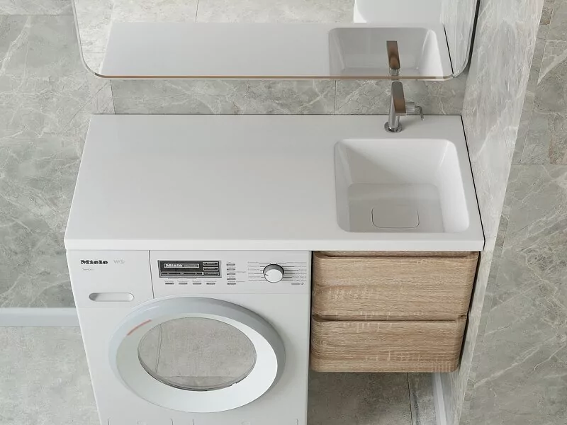 Раковина Madera Kamilla 100 R белая