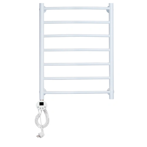 Полотенцесушитель электрический Domoterm Калипсо П7 500x700 L левый, белый матовый от магазина Vanna-Vanna.ru!