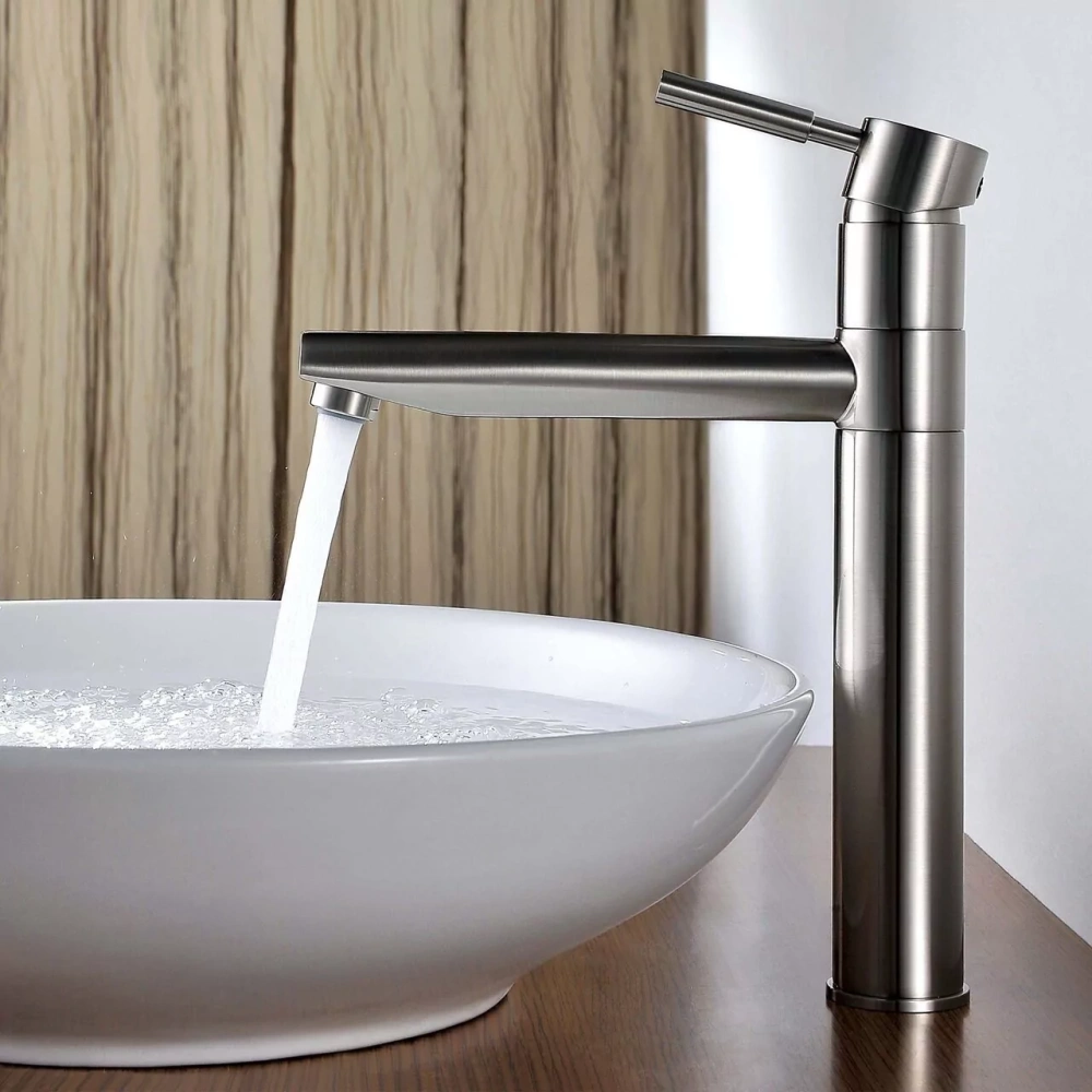 Смеситель для раковины WasserKraft Wern 4207 никель от магазина Vanna-Vanna.ru!