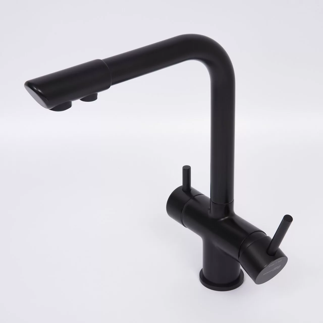 Смеситель для кухни WasserKraft A8367 черный Soft-touch