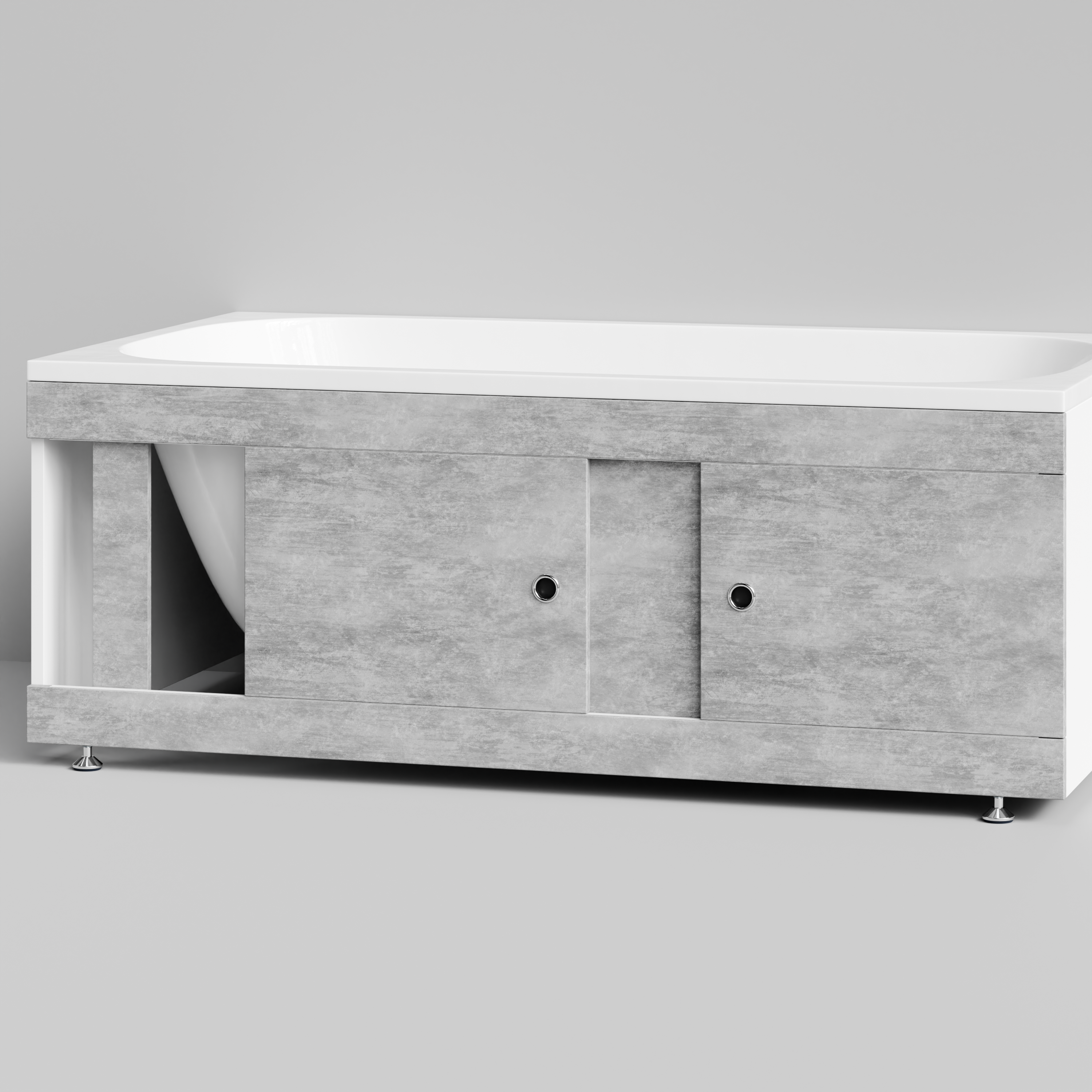 Экран под ванну Vod-ok Купе 150 раздвижной Горный камень