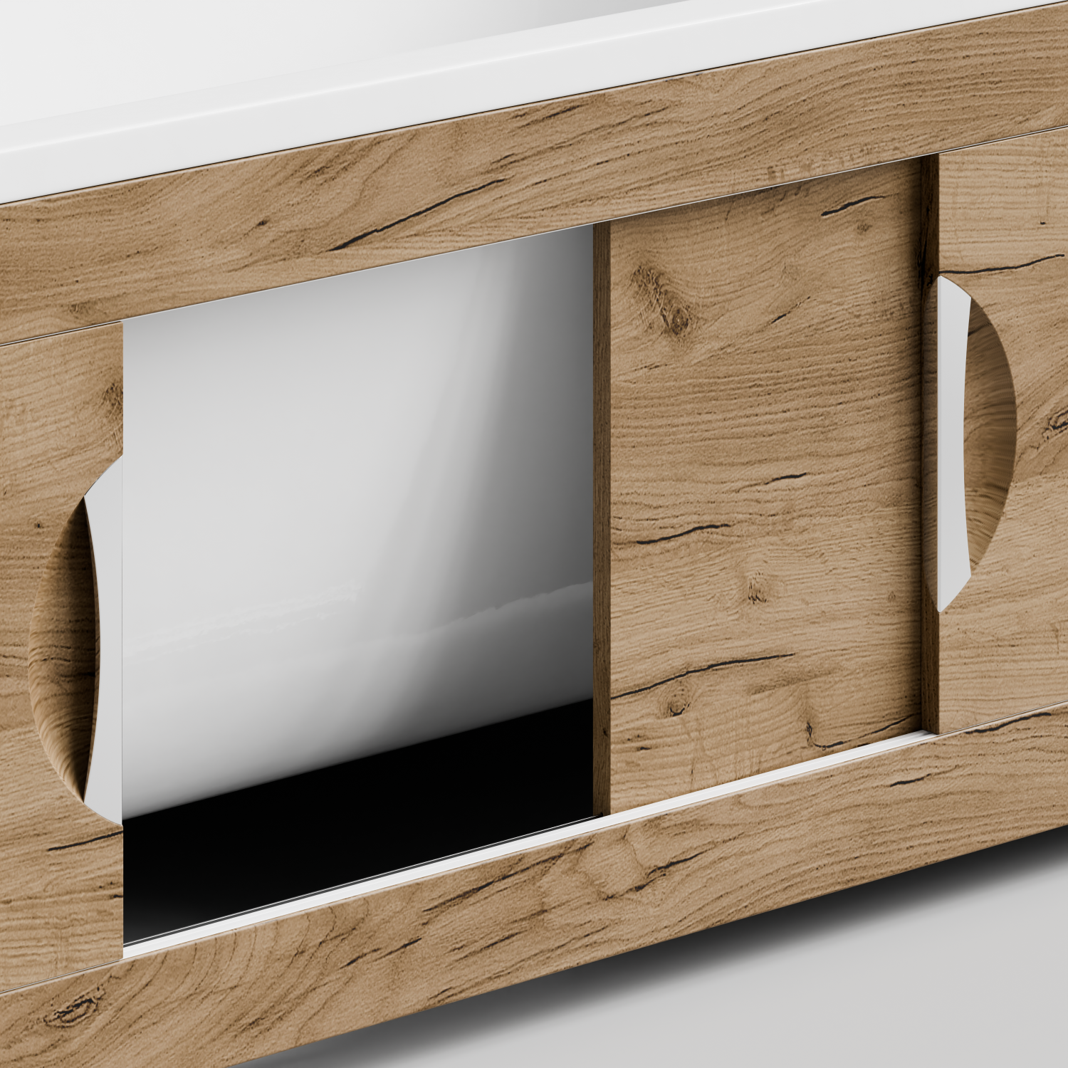 Экран под ванну Vod-ok Топ 180 раздвижной Дуб Тортуга