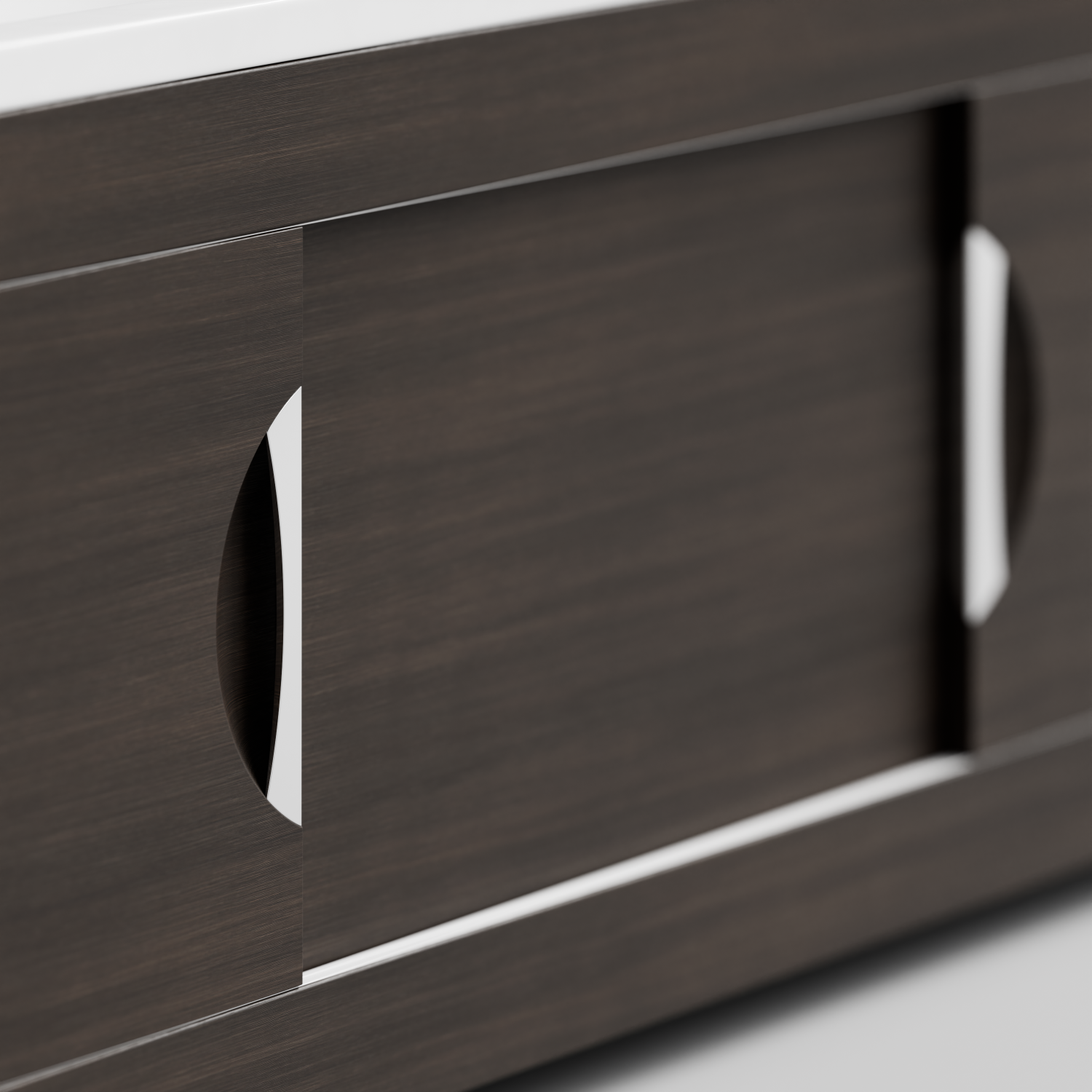 Экран под ванну Vod-ok Топ 170 раздвижной Палисандр