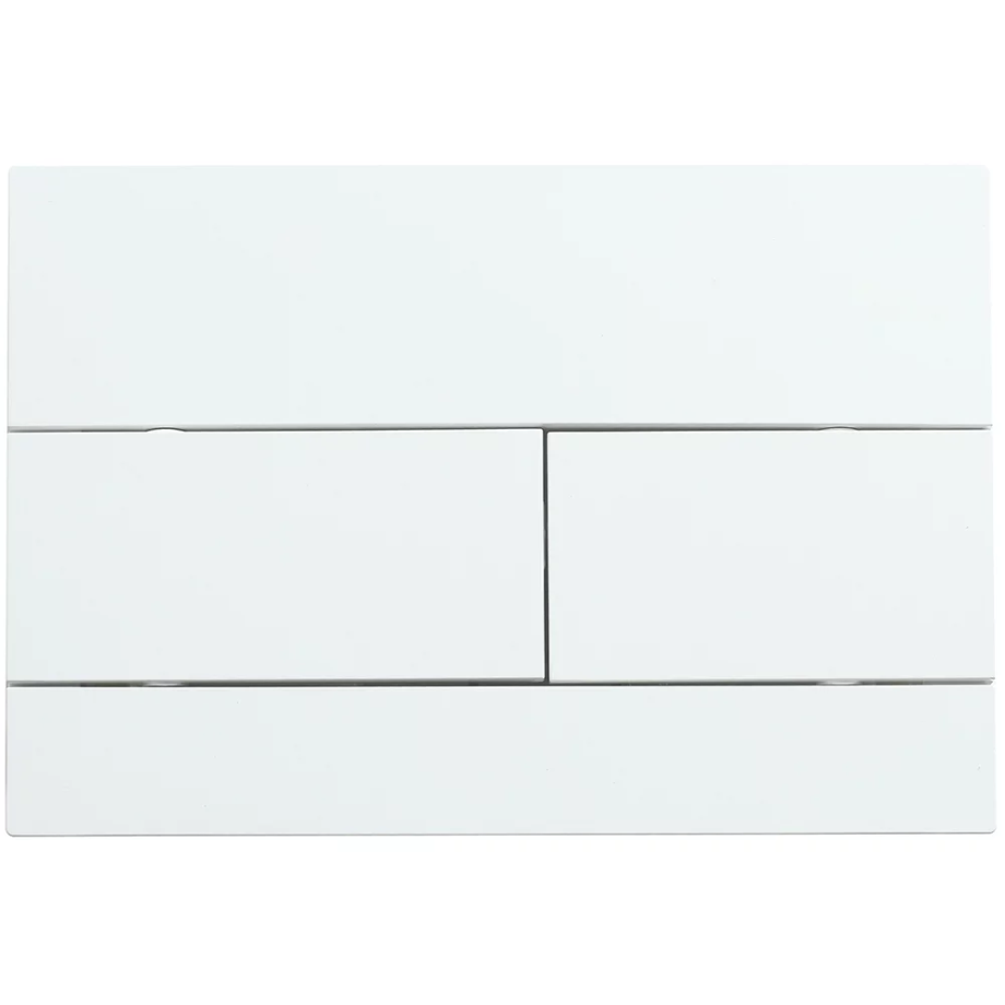 Кнопка смыва Veconi FLUSH V7, FLV7-W, 240х162х10, пластик, белый глянец