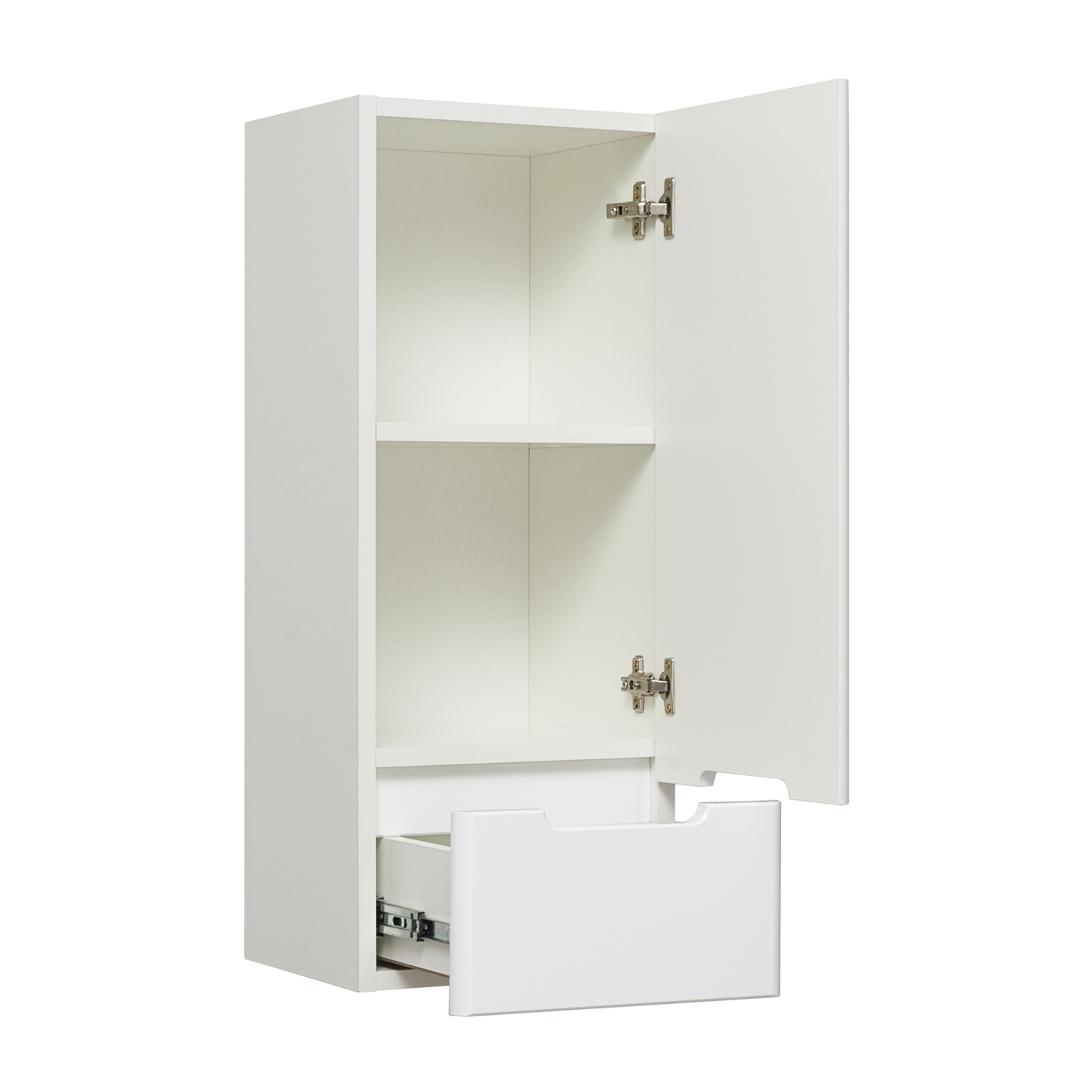 Шкаф навесной Runo Парма 30 R, белый