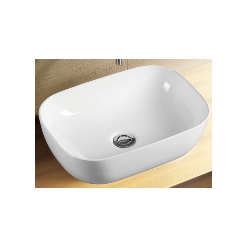 Раковина накладная Esbano MARTEL-N (White) 500х395х14