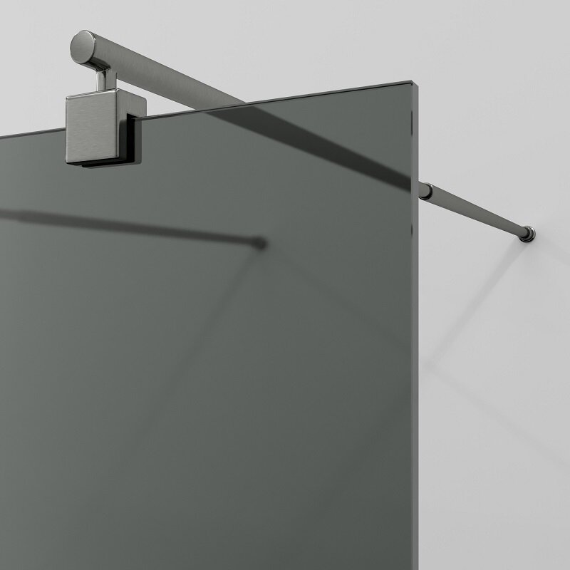 Душевая перегородка WasserKRAFT Vechte 60W46GR-TG графит