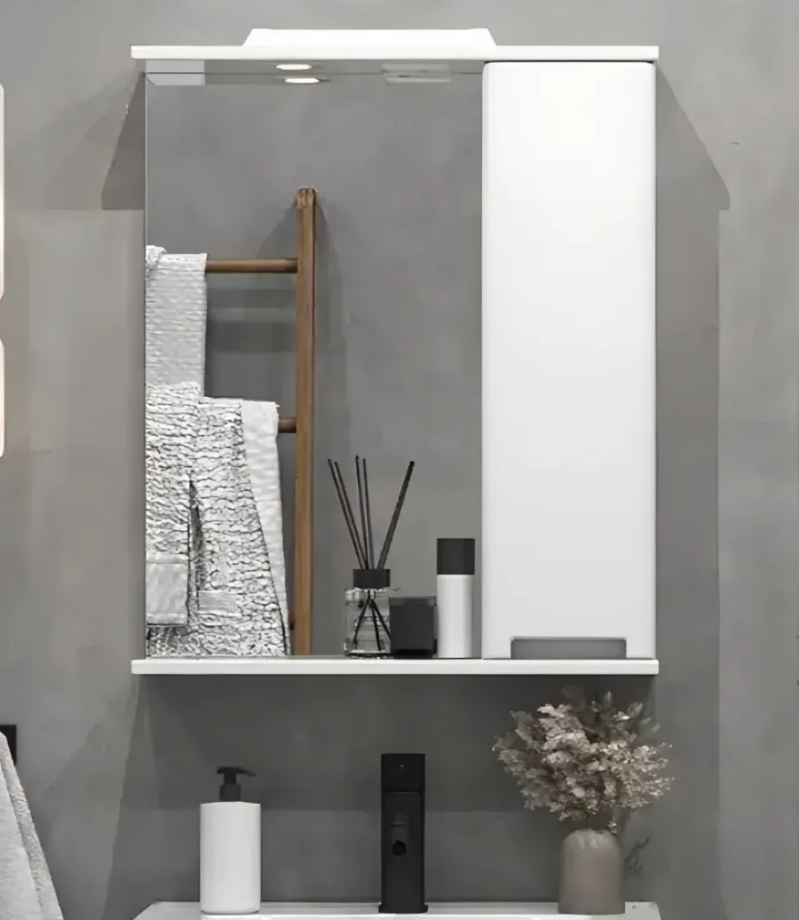 Зеркальный шкаф подвесной SanStar Ориана 60 белый