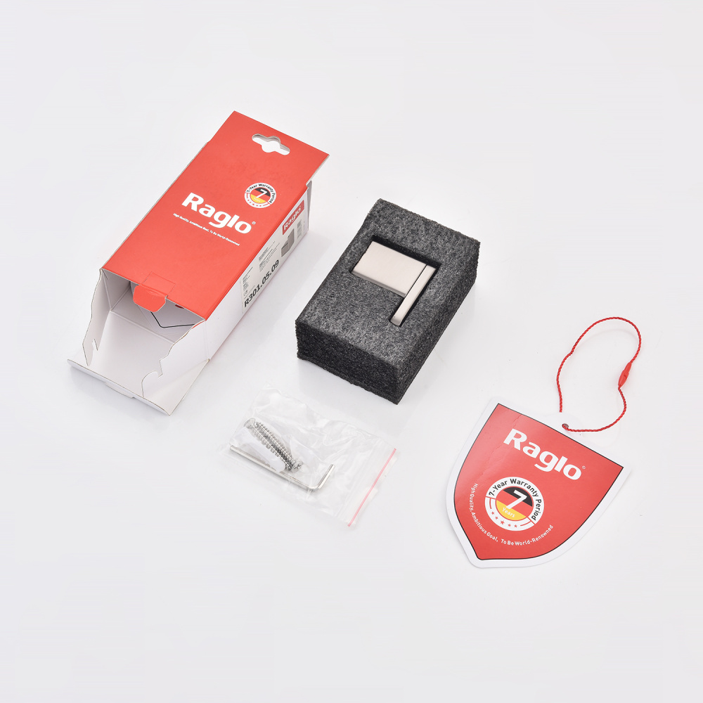 Крючок Raglo R301.05.09, графит от магазина Vanna-Vanna.ru!