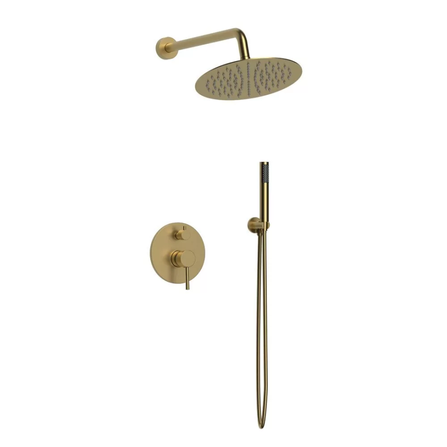Душевой комплект Raiber Graceful RPG-005 матовое золото