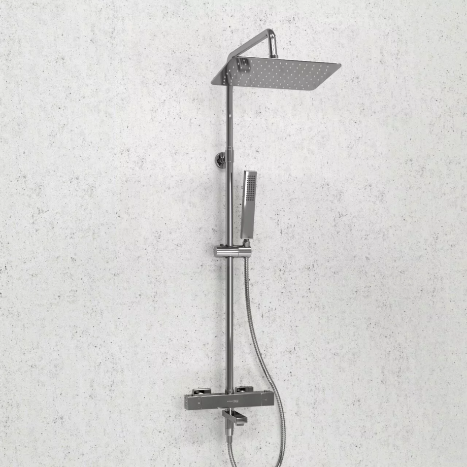 Душевая стойка WasserKraft A199.069.103.010.CH Thermo хром