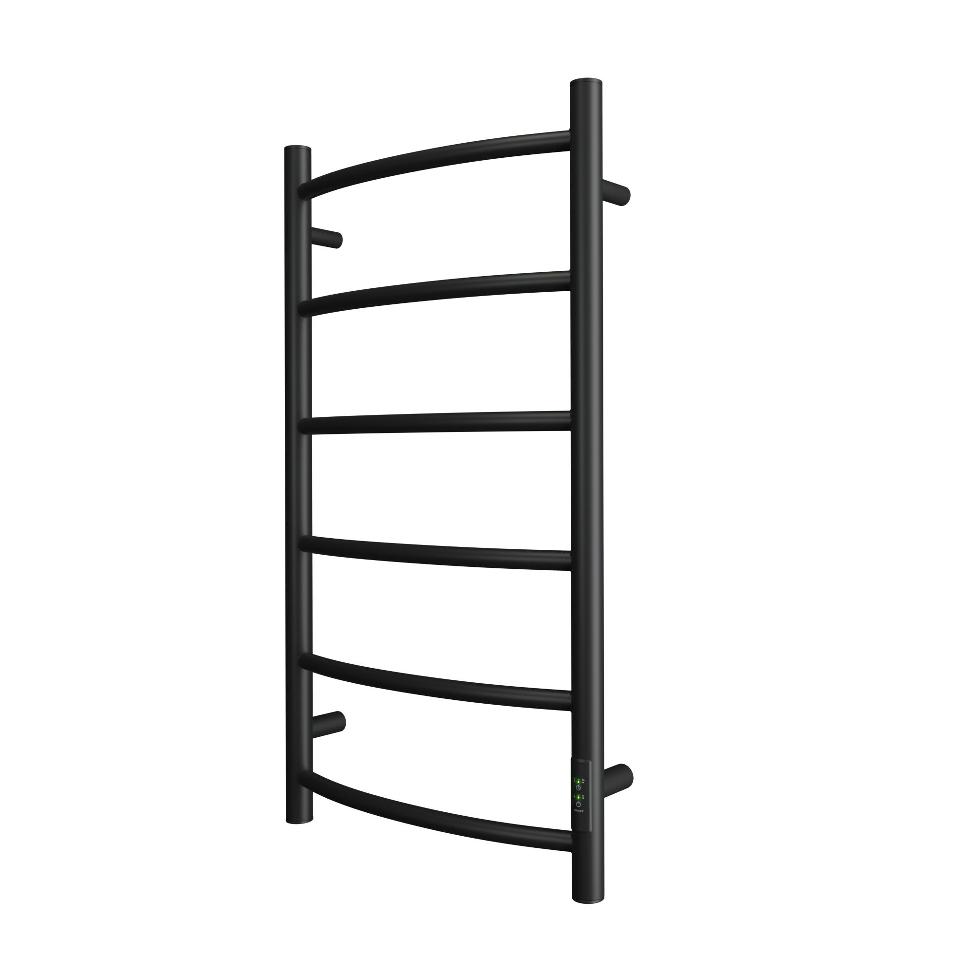 Полотенцесушитель электрический APEXTERMO Corona CR00184BM 800x400, черный матовый