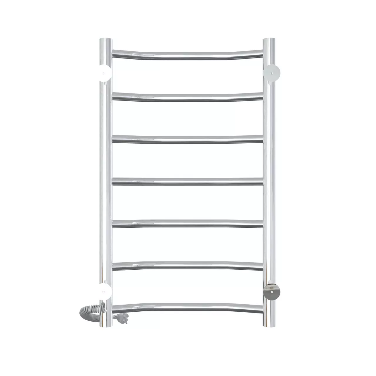 Полотенцесушитель электрический Laris Виктория П7 400х700 с терморегулятором, правый, хром