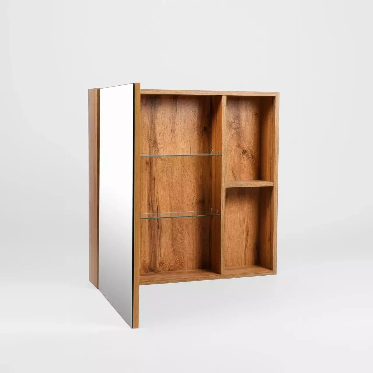 Зеркало-шкаф Viant Бостон 50 L/R дуб вотан