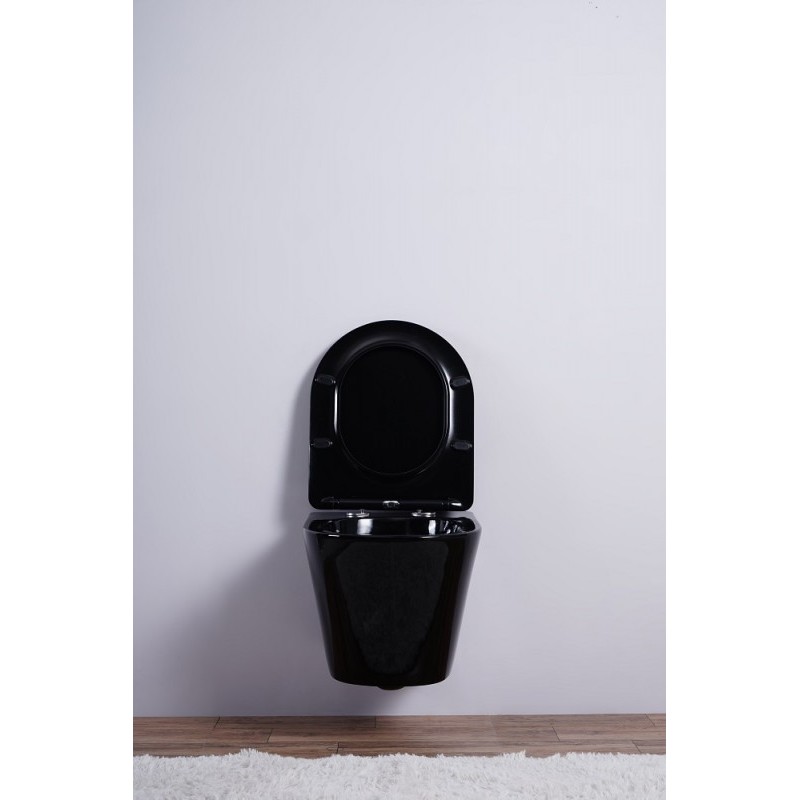 Унитаз подвесной Esbano CLAVEL (Black) 480x360x355