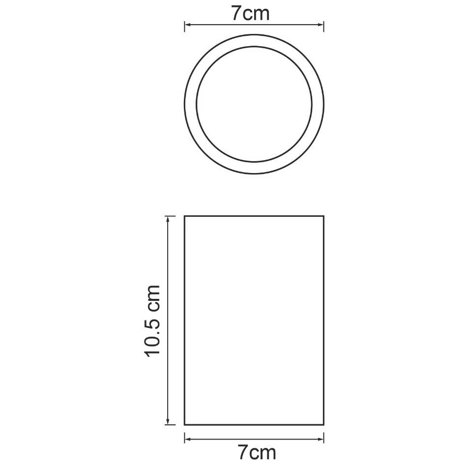 Стакан для щеток WasserKraft Neime K-1928 черный с белым