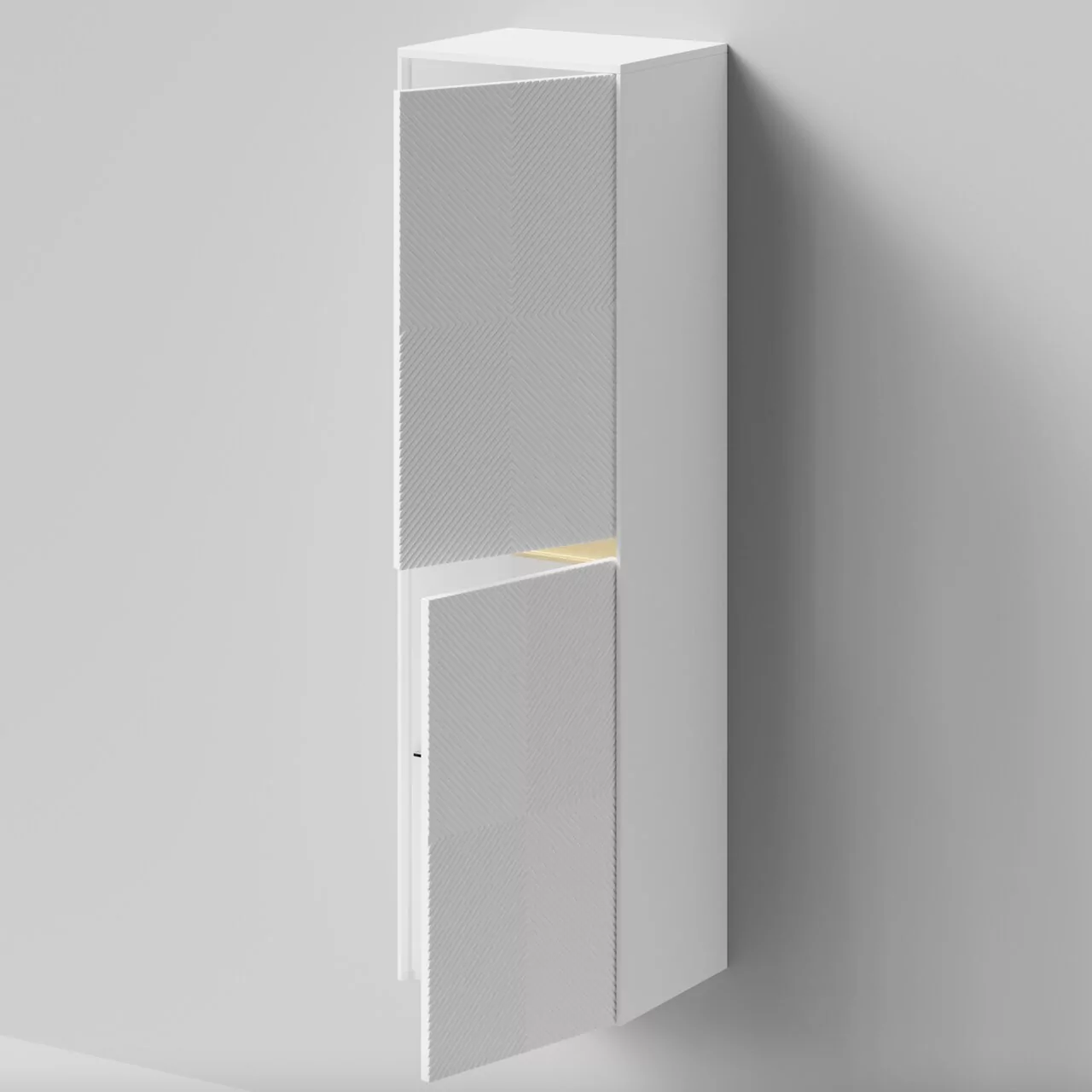 Пенал Vod-ok Аурум 45 L/R подвесной, белый + 7 цветов