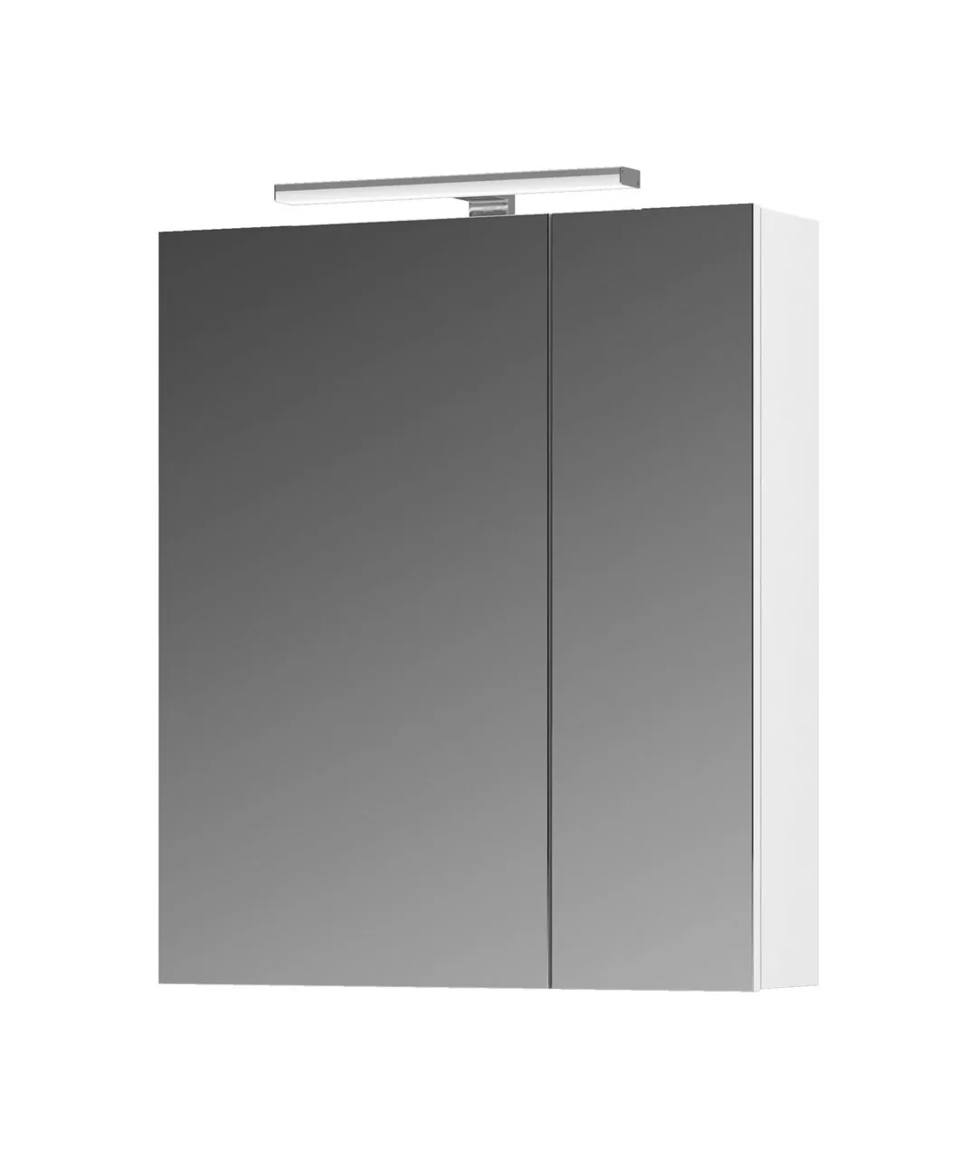 Зеркало-шкаф Vigo Plaza 60, свет, белый от магазина Vanna-Vanna.ru!