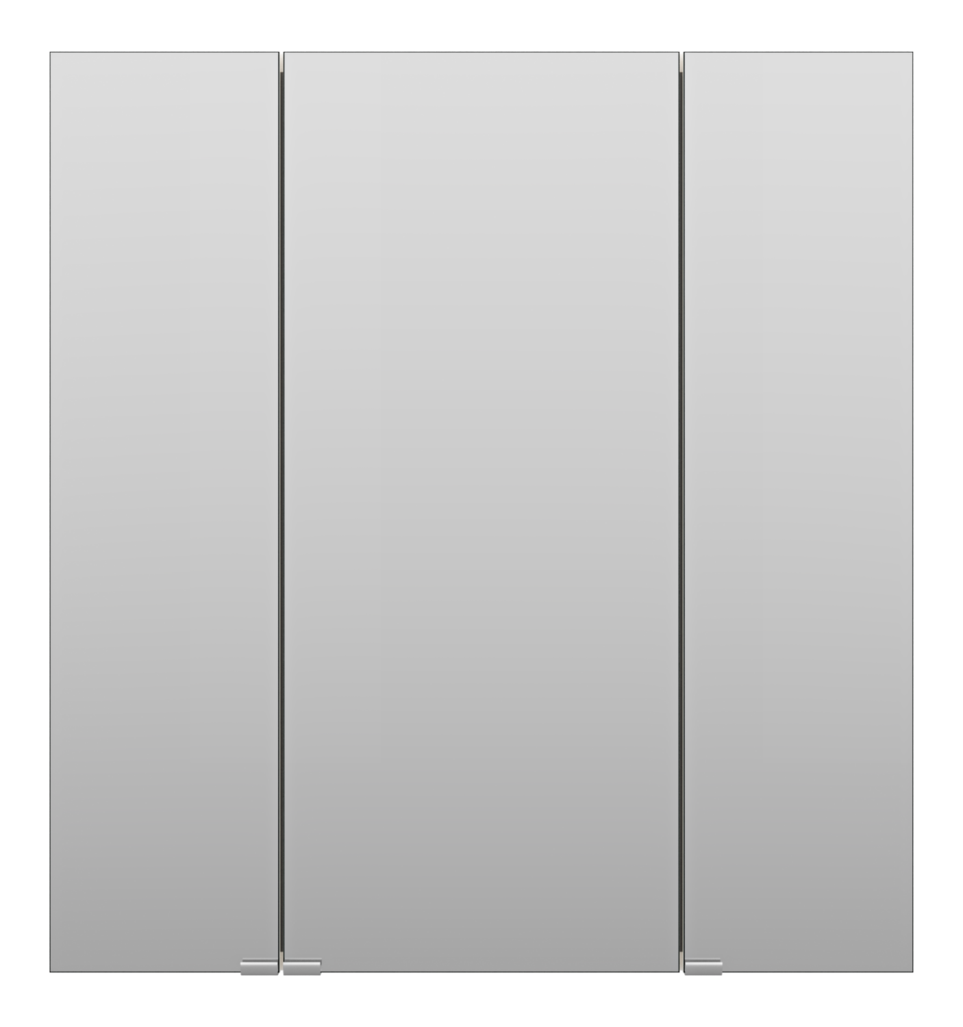 Зеркало-шкаф Misty Аура 75 белый