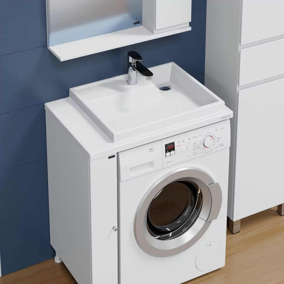 Раковина Санта Юпитер 750х500 R белая