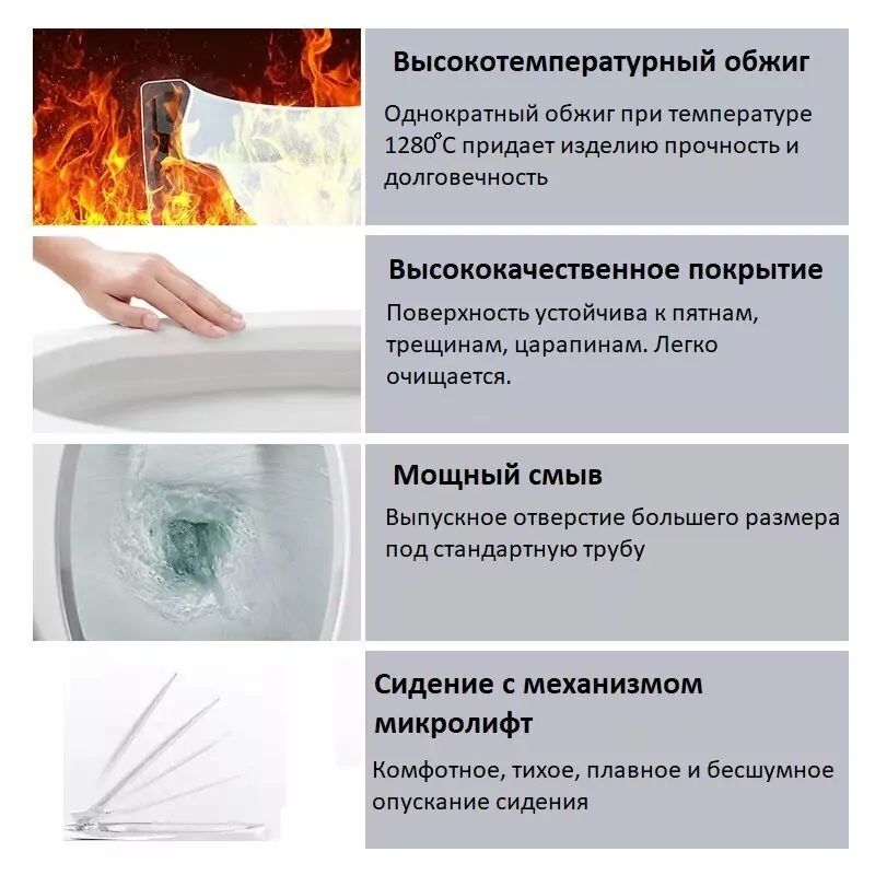 Унитаз Ceruttispa Adige Aria CT7837 подвесной, белый