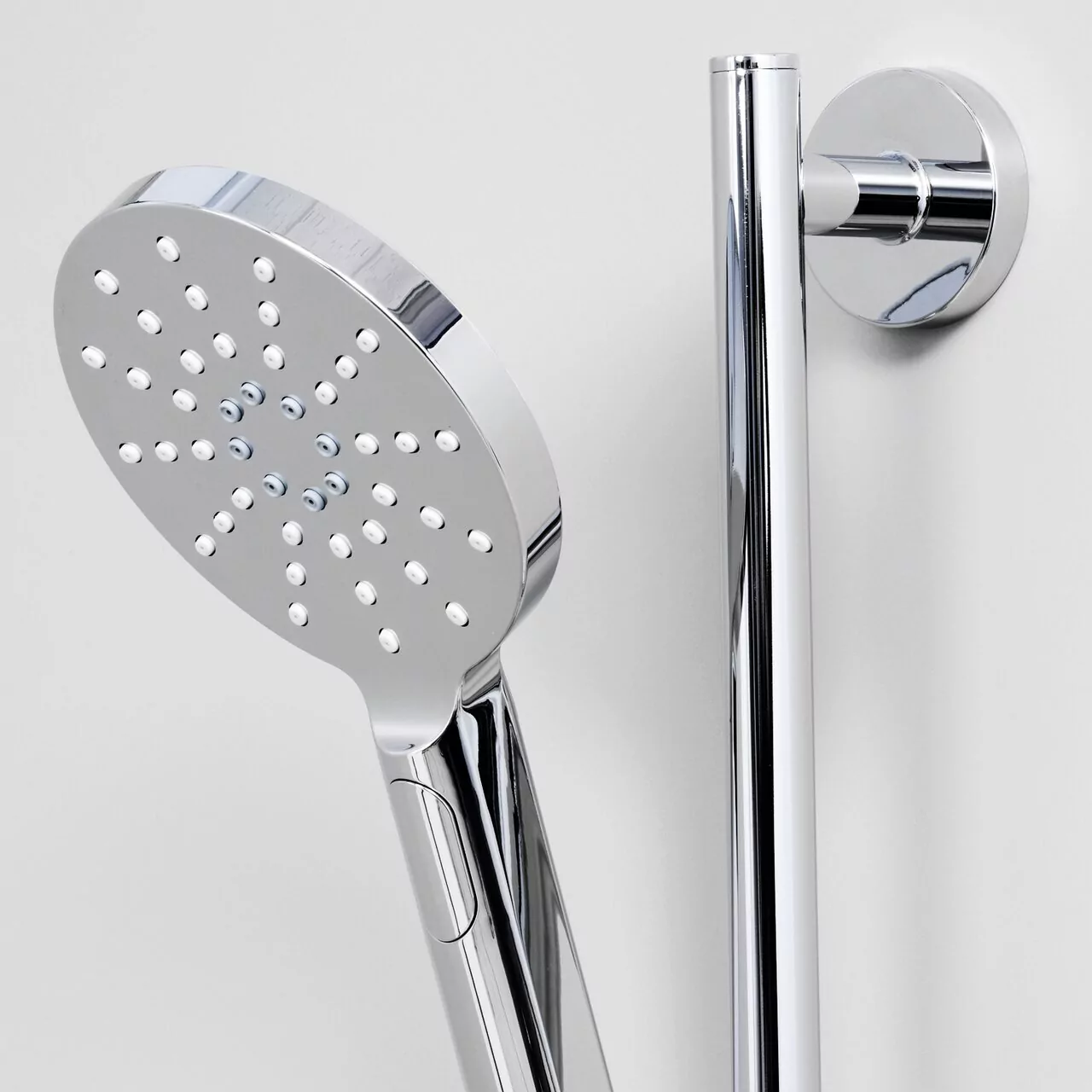 Штанга для душа WasserKraft A144 с лейкой и шлангом, хром