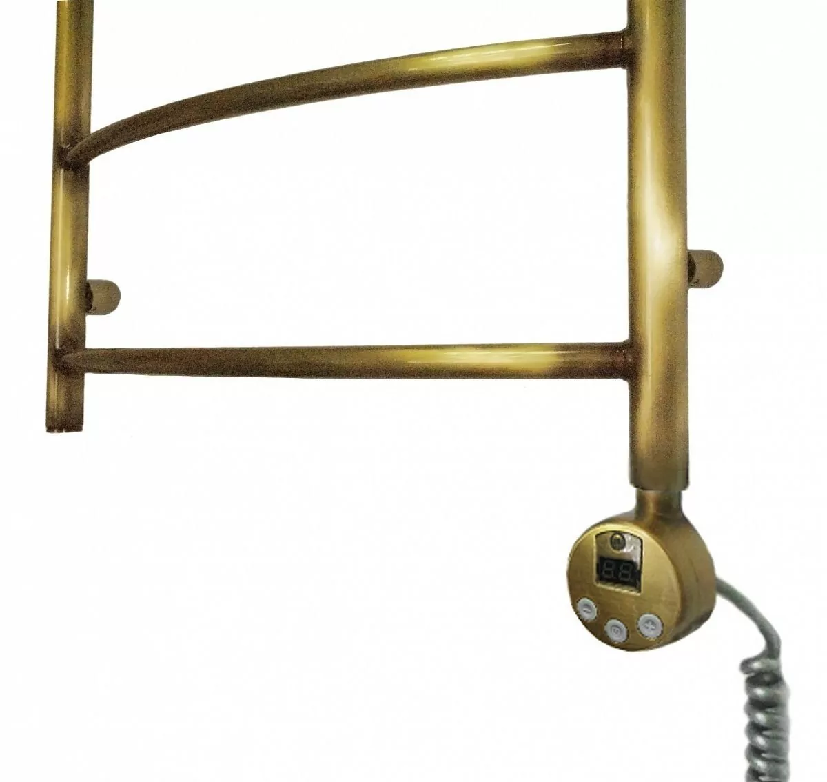 Полотенцесушитель электрический Domoterm Калипсо П5 500х700 АБР ER правый, античная бронза