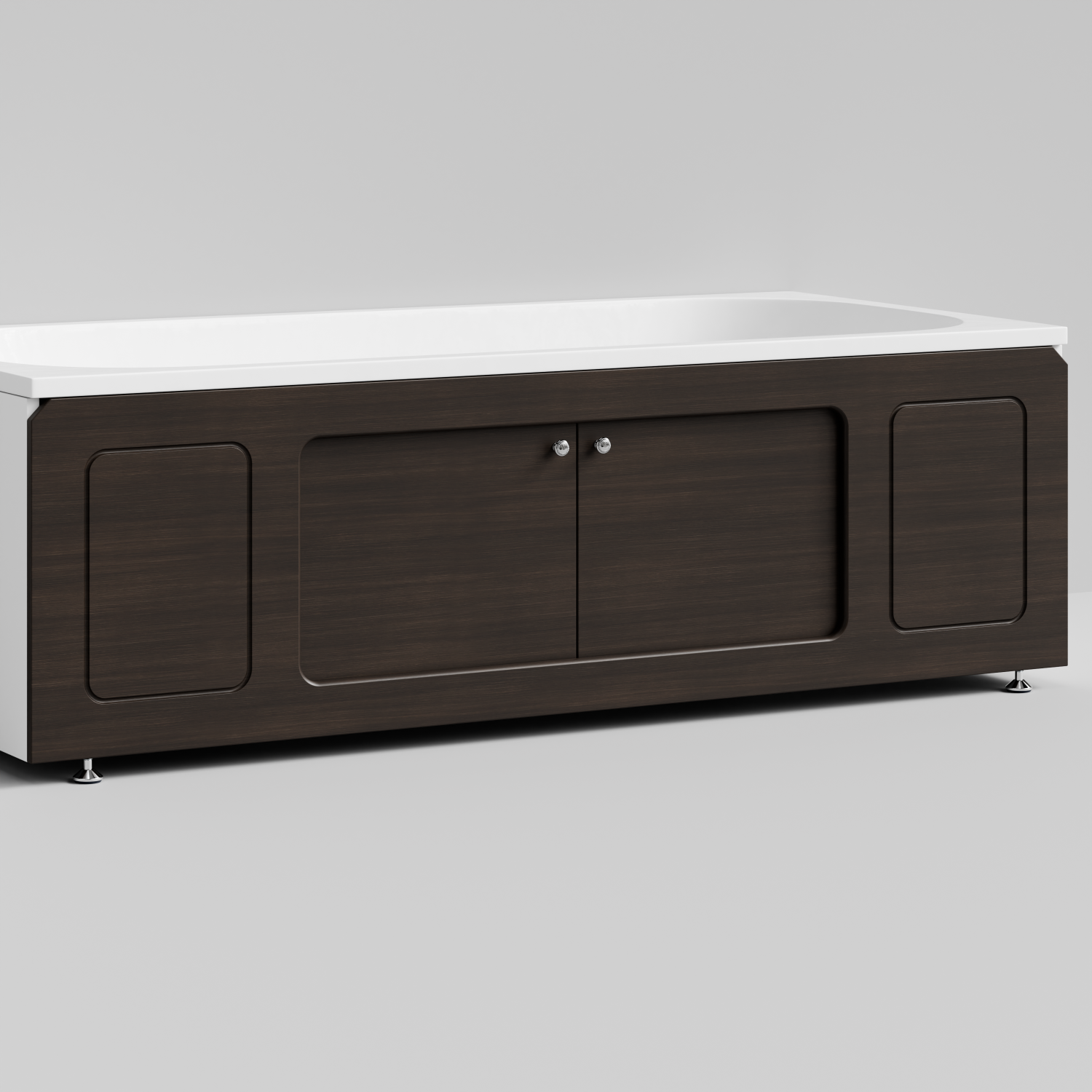 Экран под ванну Vod-ok Лидер 180 раздвижной Палисандр