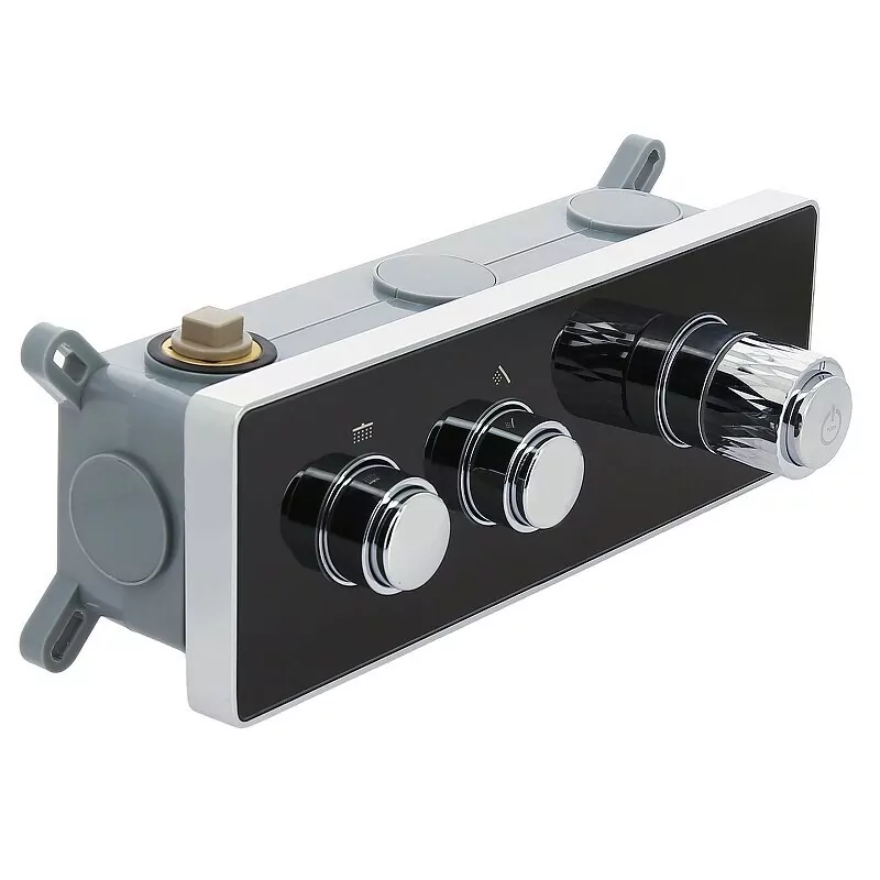 Душевой комплект ALMAes Stora TVZ-0899 черный матовый