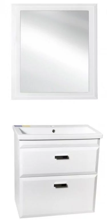 Зеркало Style Line Лотос 80 Люкс белый