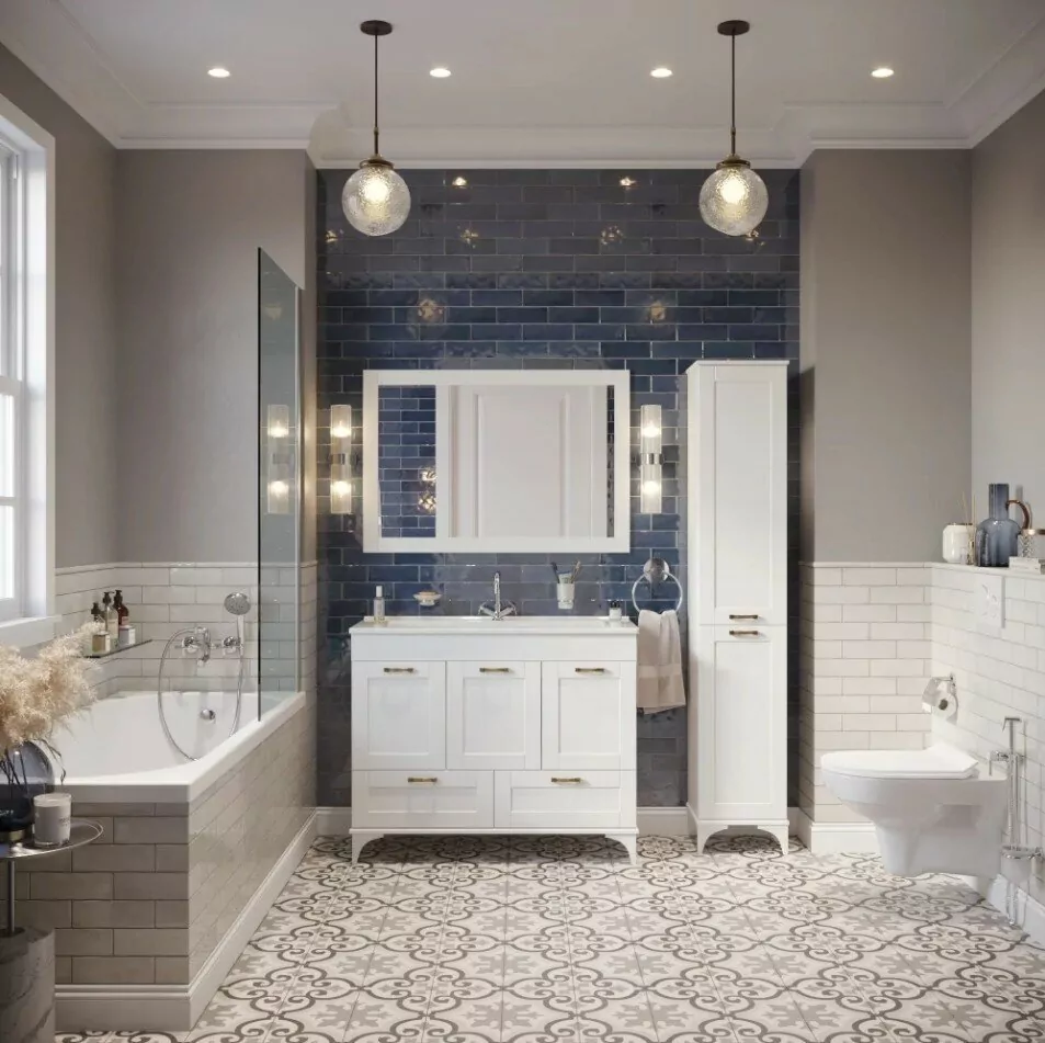 Пенал Sanflor Ванесса 35 R напольный, белый