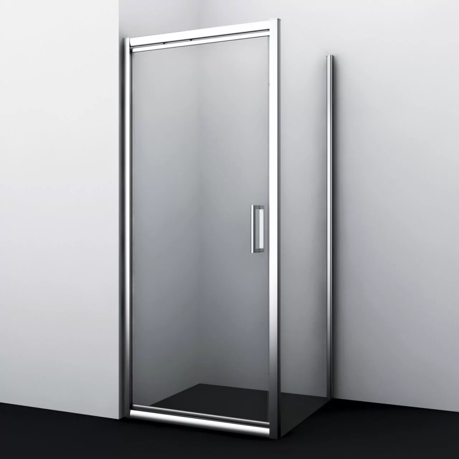 Душевой уголок WasserKraft Salm 27I03 90х90 квадратный, без поддона, прозрачное стекло, хром