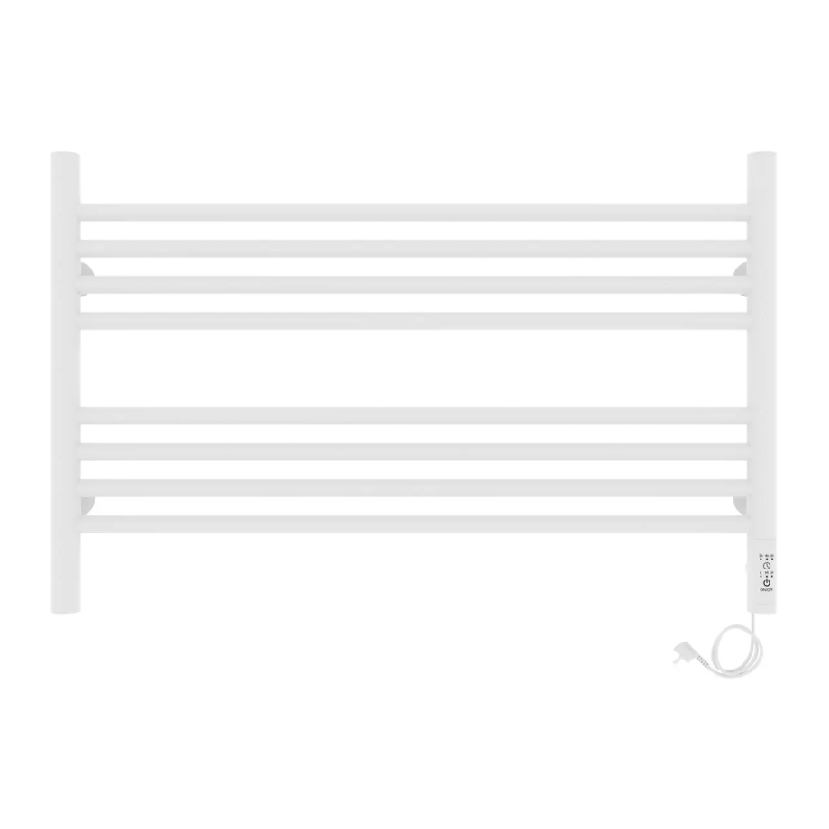 Полотенцесушитель электрический Laris Оливия ЧК8 800х500 правый, белый матовый