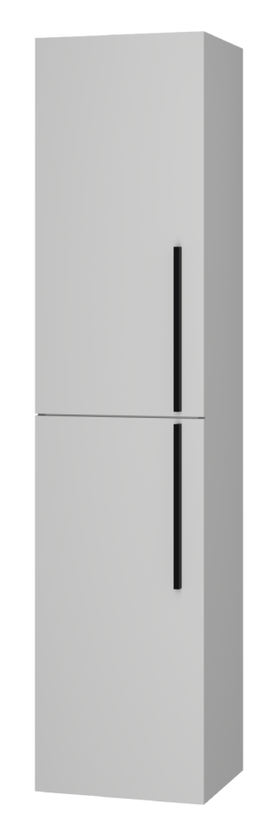 Пенал Misty Ненси 35 подвесной, L/R, серый