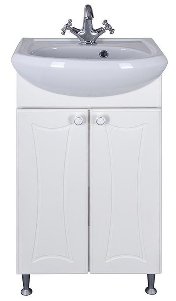 Тумба Sanflor Карина 55 с раковиной Уют 55