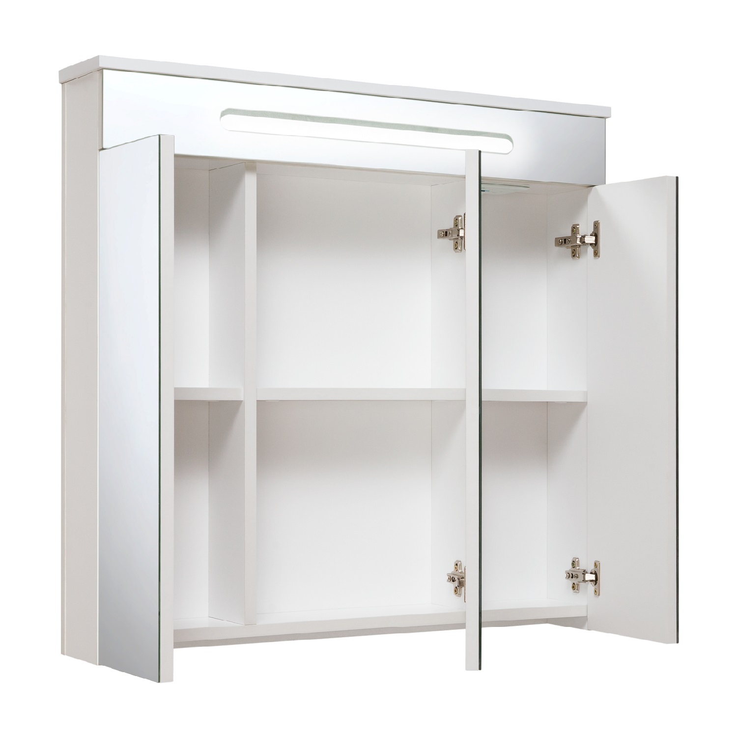 Зеркало-шкаф Runo Парма 75 белый