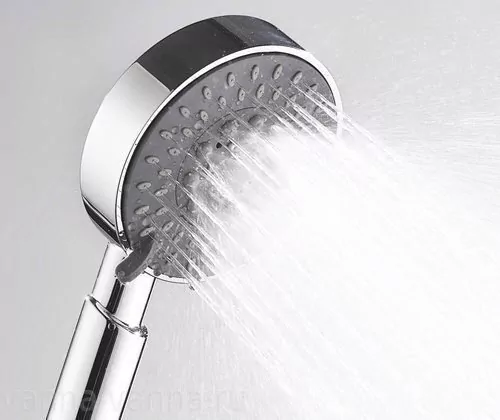 Лейка душевая WasserKraft A036 хром, 5 режимов