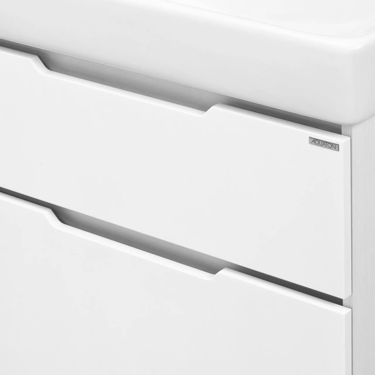 Тумба напольная Aquaton Дакота 80 с раковиной Тигода 80 белый/выбеленное дерево