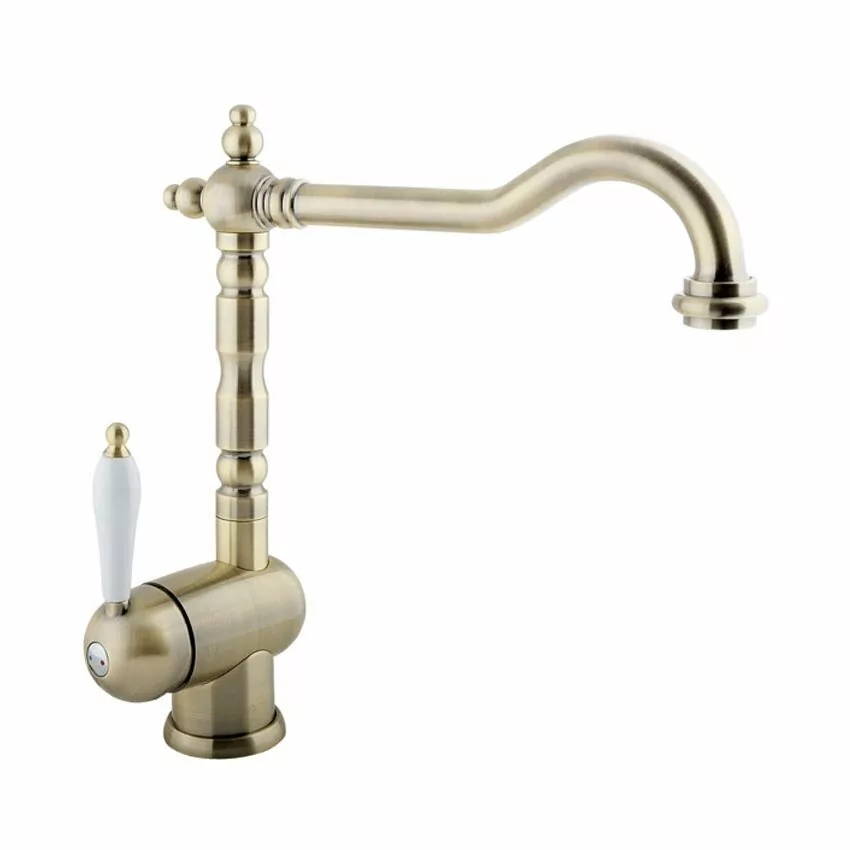 Смеситель для кухни Timo Morea 2406F antique Антик