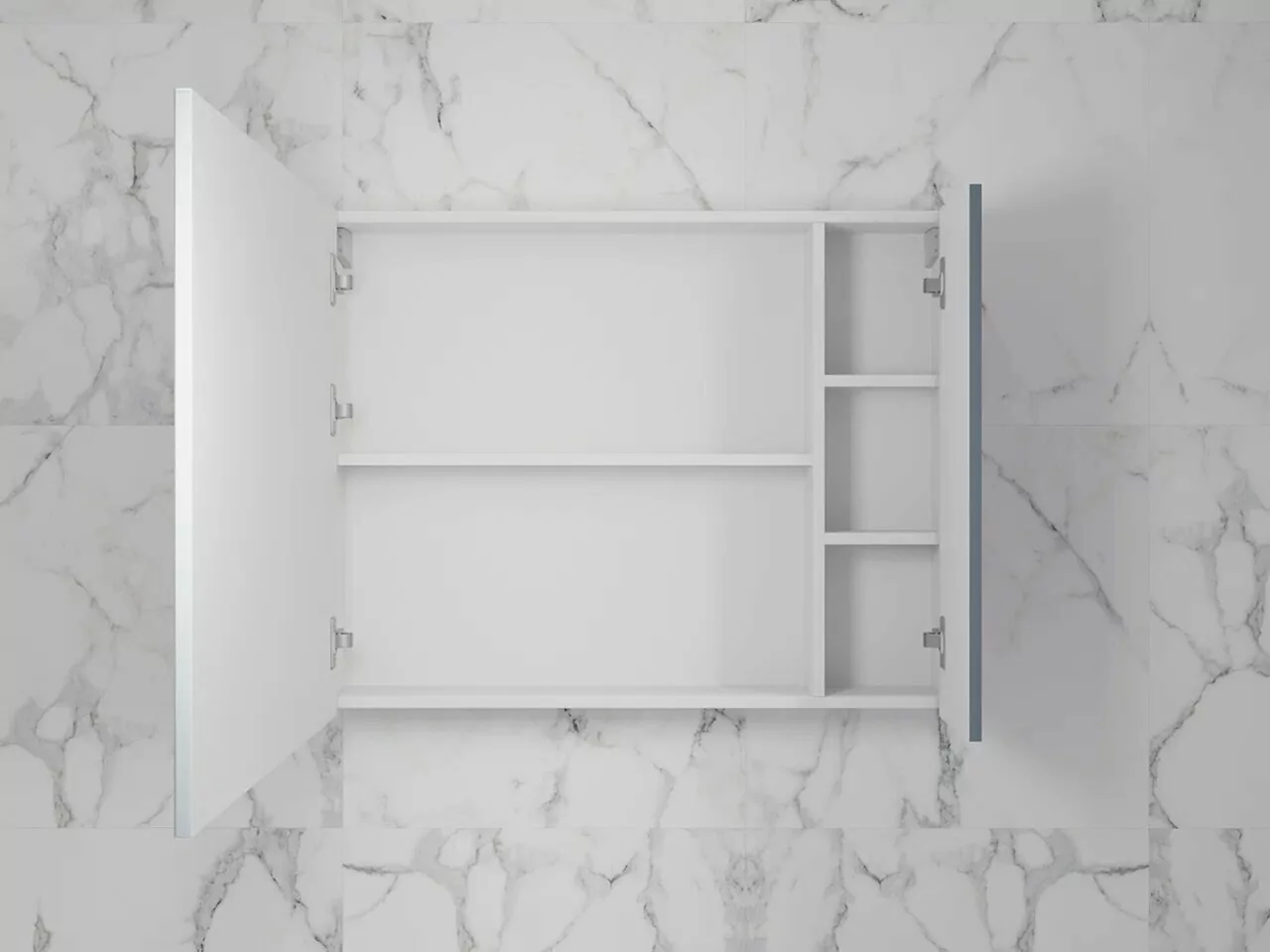 Зеркало-шкаф Style Line Стокгольм 80 графит софт