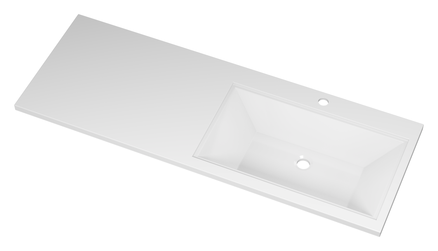 Тумба с раковиной Misty Байкал 70 под стиральную машину, с раковиной Misty Гавана 130 R, белый