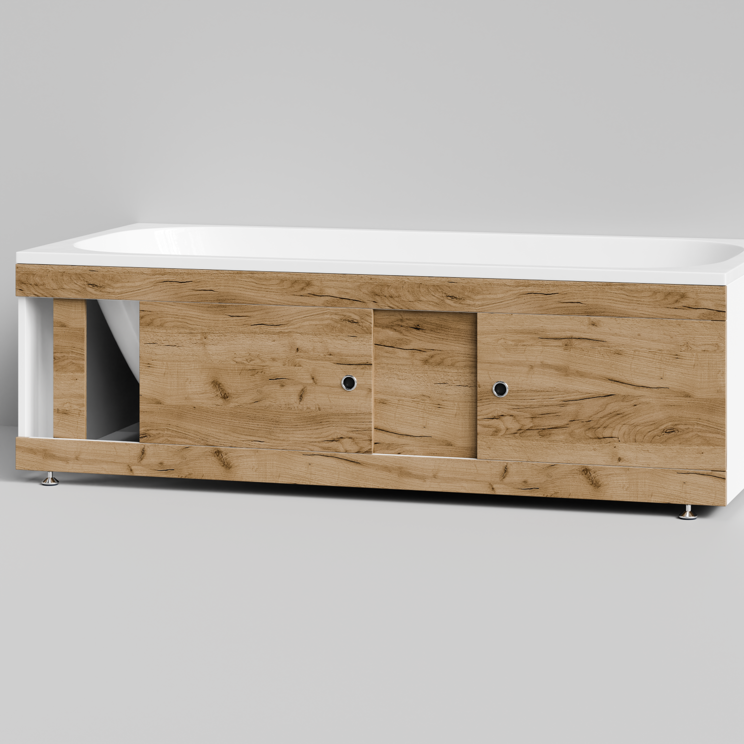 Экран под ванну Vod-ok Купе 180 раздвижной Дуб Тортуга