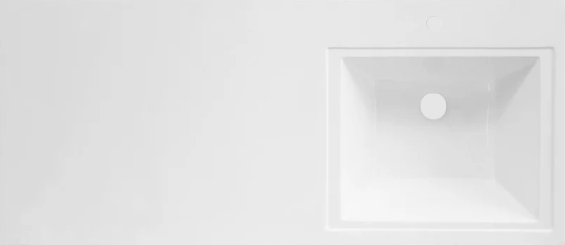 Тумба напольная SanStar Толедо 50 с раковиной Даллас 110 правый gold craft