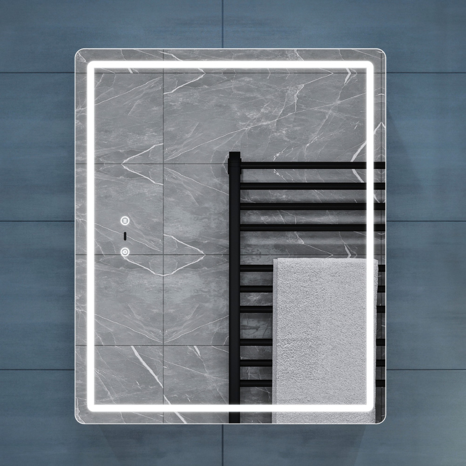 Зеркало Vigo Geometry Step 500 свет, сенсор, антизапотевание
